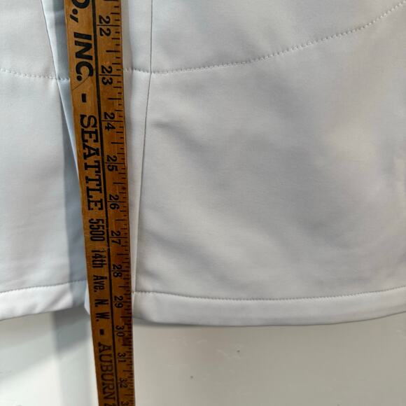 Obermeyer Womens Hillary Snow Pants Stretch Shell White 12 Short Waterproof Ski - Picture 5 of 15